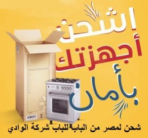 شحن لمصر من الباب للباب
